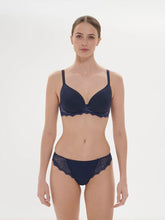 Load image into Gallery viewer, Caresse Full Cup Plunge Bra - 34E