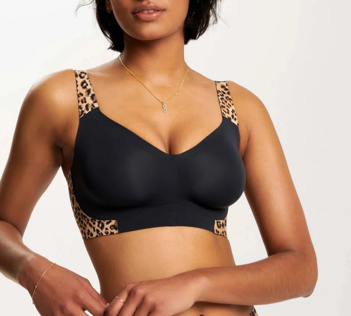 Leopard bra store