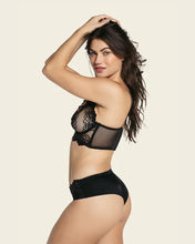 Load image into Gallery viewer, Leonisa Lace Bustier Bralette with Underwire - 34B
