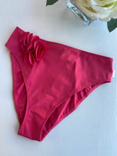 Load image into Gallery viewer, Midi Bikini Bottom with Floral Design
