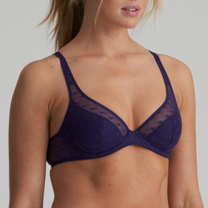 Tulio Half Padded Plunge Bra (C-E)