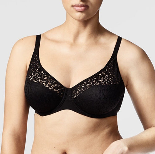 Aubade Amour Precieux UDF14-DINO Women's Diamant Noir Embroidered  Non-Padded Underwired Half Cup Bra 34G : Aubade: : Fashion