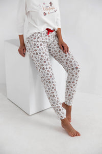 Cookies 3/4 Sleeve Long PJ (S-XL)