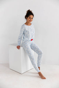 Blue Dream Polar Bear Long PJ -L, XL