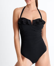 Load image into Gallery viewer, Niigata Ruffled Bandeau One-Piece Swimsuit (14)
