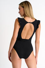 Load image into Gallery viewer, Lisa Elegant High Neck One-Piece Swimsuit with Floating Underwire (6-12)
