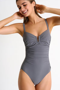 Brooklyn Elegant & Sophisticated Underwire One-Piece Swimsuit - 6
