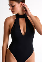 Load image into Gallery viewer, Intemporel Plunge One-Piece Swimsuit (8-12)
