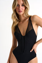 Load image into Gallery viewer, Charlie Asymmetrical One-Piece Swimsuit (6-12)
