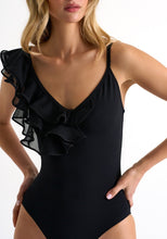 Load image into Gallery viewer, Charlie Ruffle One-Piece Swimsuit (6-12)
