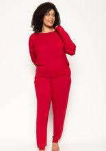Load image into Gallery viewer, Windsor Revere Slouch Top Pant PJ Set (XS-XL)
