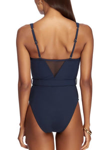 Conspire Square Neck High Leg One Piece - 6, 8