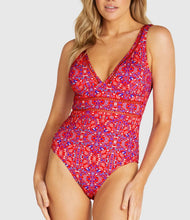 Load image into Gallery viewer, Kalamata Ladder Lace V-Neck One Piece
