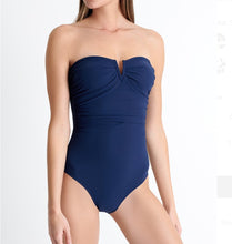 Load image into Gallery viewer, Brooklyn Bandeau One-Piece Swimsuit (6, 10, 14)
