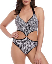 Load image into Gallery viewer, Gatsby Cut Out Halter One Piece - 36F
