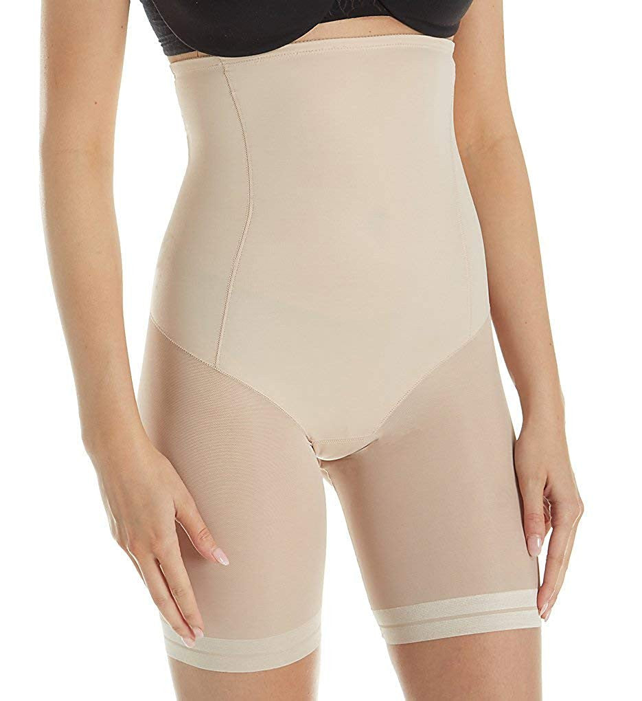 Spanx, High Waisted, Mid-thigh Shaping Sheer Short, Size L