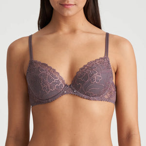 NEW Foam Lined Full Cup Underwire Push Up Demi Bra- 34 B Cup