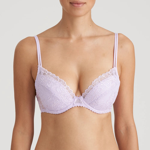 Buy Amour Secret Padded Wired Medium Coverage Push Up Bra - Blue at Rs.288  online