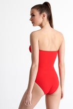 Load image into Gallery viewer, Brooklyn Bandeau One-Piece Swimsuit (6, 8)

